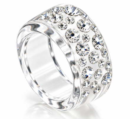 Belledizia Schmuckverpackung für den Ring VERONA mit Swarovski® Kristallen