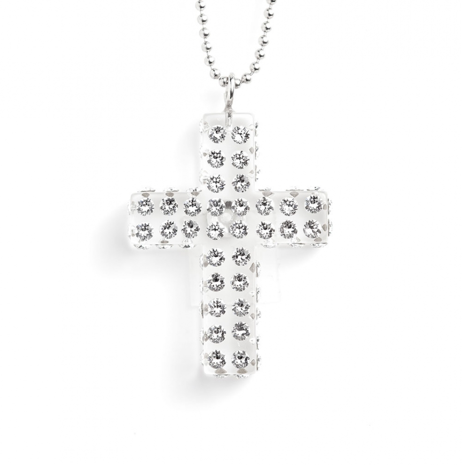 CRUZ LATINA S-art (mit Silberkette /925 rhodiniert)