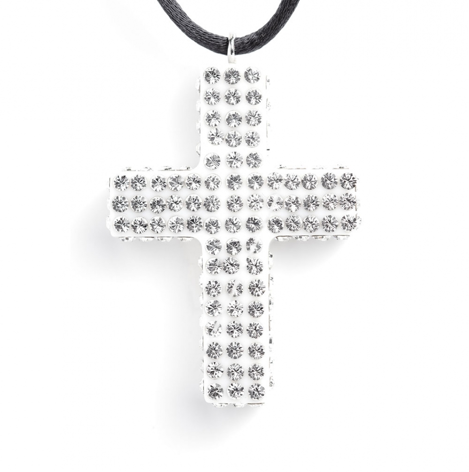 CRUZ LATINA S-art (mit Silberkette /925 rhodiniert )
